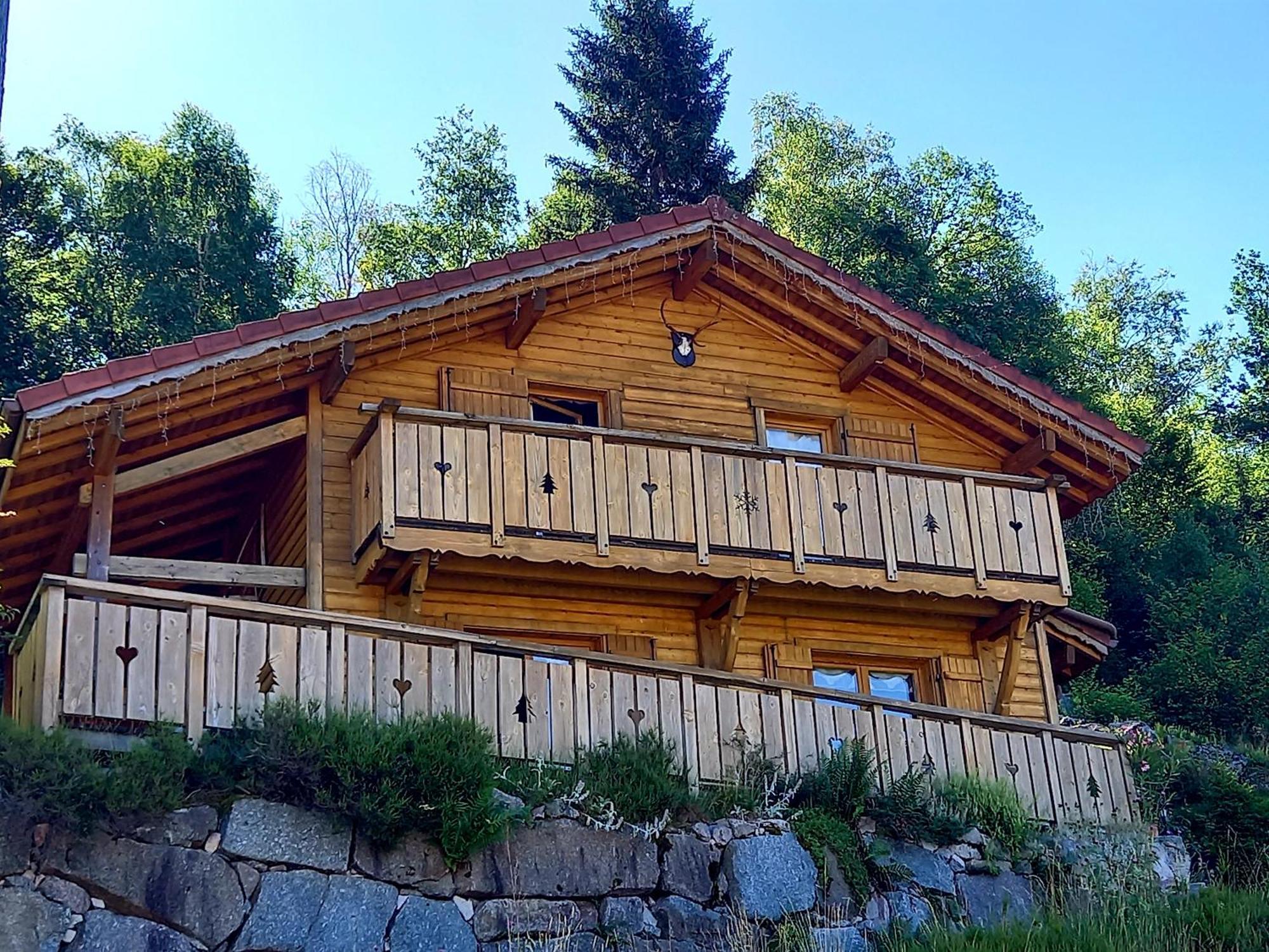 Chalet Typique Vosgien "Les Barbotines" Вантрон Экстерьер фото